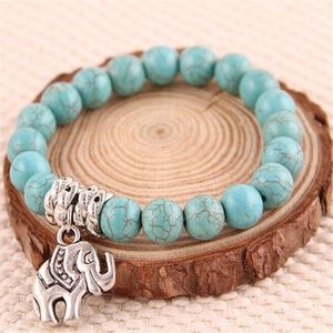 Natural Turquoise Stone Bracelet
